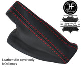 RED STITCH TOP GRAIN LEATHER HANDBRAKE GAITER FITS BMW 5 SERIES E39 1995-2003