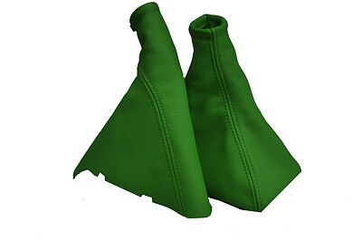 FITS VAUXHALL OPEL ASTRA MK3 MK4 CORSA B/C l green leather CUSTOM NEW MADE IN UK