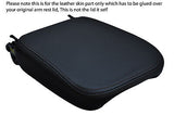 black stitch FITS SAAB 9-5 95 1997-2009 LEATHER ARMREST COVER ONLY CUSTOM NEW