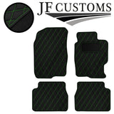 GREEN DIAMOND STITCH VINYL 4X TAILORED FLOOR CARPETS FOR MAZDA 6 MK1 02-07 JF1