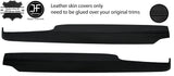 BLACK STITCH 2X REAR QUARTER CAPPING LEATHER COVER FOR PORSCHE 911 SC TARGA