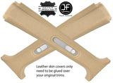 LIGHTSTONE REAL LEATHER 2X UPPER B POST PILLAR COVERS FITS RANGE ROVER P38 94-02