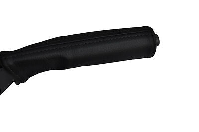 black stitch FITS KIA SPORTAGE 94-03 HANDBRAKE LEATHER HANDLE COVER ONLY