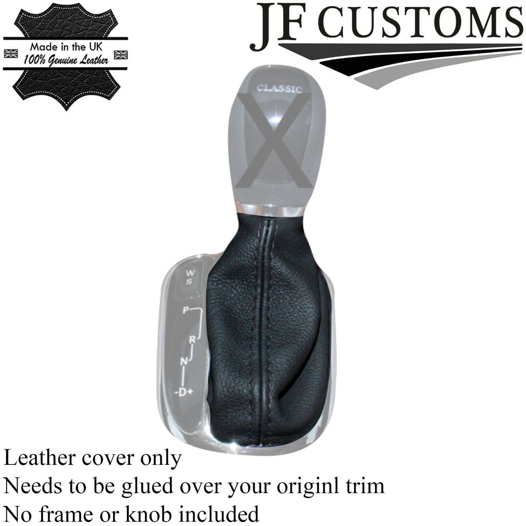 FITS MERCEDES C CLASS W203 AUTO AUTOMATIC GENUINE LEATHER GEAR GAITER CUSTOM NEW