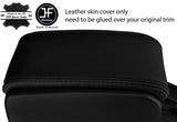 BLACK STITCH ARMREST LID REAL LEATHER COVER FITS GREAT WALL STEED 2006-2017