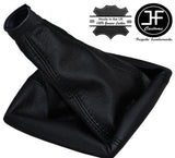 BLACK STITCHING MANUAL LEATHER GEAR GAITER FOR KIA CEE'D CEED 2006-2012
