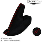 RED STITCH SUEDE HANDBRAKE GAITER FOR LOTUS ELISE EXIGE 96-14 CUSTOM NEW