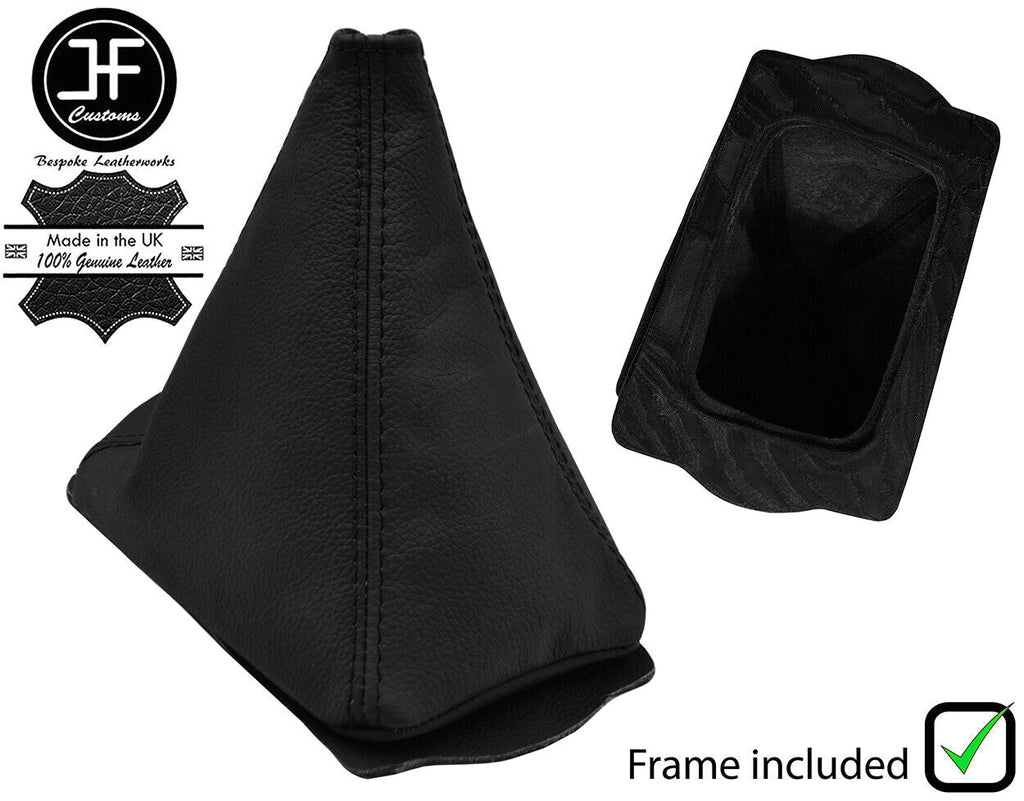 BLACK BLACK LEATHER GEAR GAITER +PLASTIC FRAME FOR POLARIS RZR S 900 1000 15-20