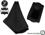 BLACK BLACK LEATHER GEAR GAITER +PLASTIC FRAME FOR POLARIS RZR S 900 1000 15-20