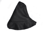 BLACK STITCHING LEATHER SKIN HANDBRAKE GAITER FITS PEUGEOT 308 2007-2012