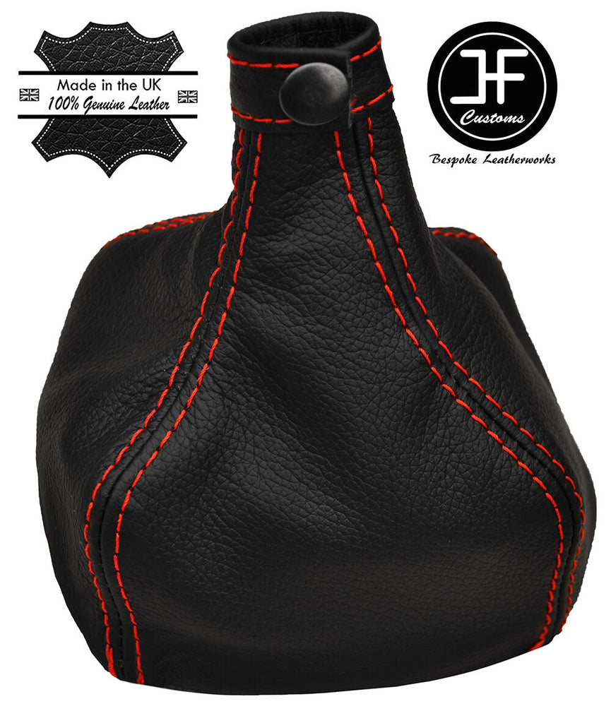 RED  STITCH GENUINE LEATHER MANUAL GEAR GAITER FITS MASERATI 4200 2002-2007