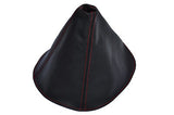 FITS PONTIAC GTO 04-06 GEAR GAITER REAL LEATHER RED STITCHING CUSTOM NEW