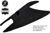 BLACK STITCH CONSOLE REAR SECTION SUEDE COVER FITS LOTUS ELISE EXIGE S2 05-12