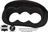 RED STITCHING SPEEDO SURROUND LEATHER SKIN COVER  FITS DAIHATSU COPEN 2003+