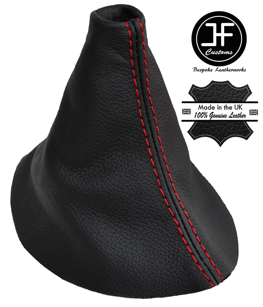 RED STITCHING REAL LEATHER GEAR GAITER FITS MAZDA CX-5 FL 2015-2017 CUSTOM NEW