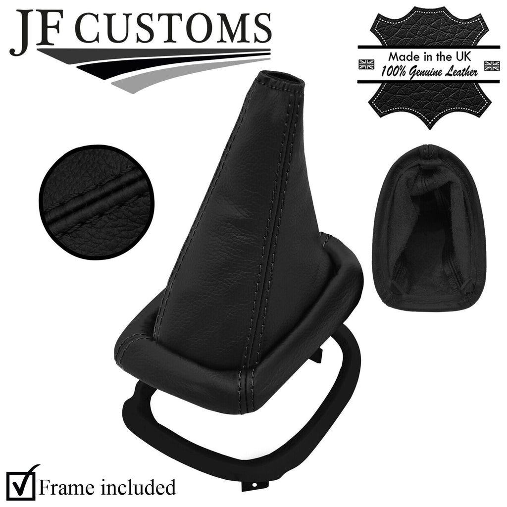 BLACK STITCH GEAR GAITER + FRAME FITS CHRYSLER GRAND VOYAGER 00-07 5 SPEED