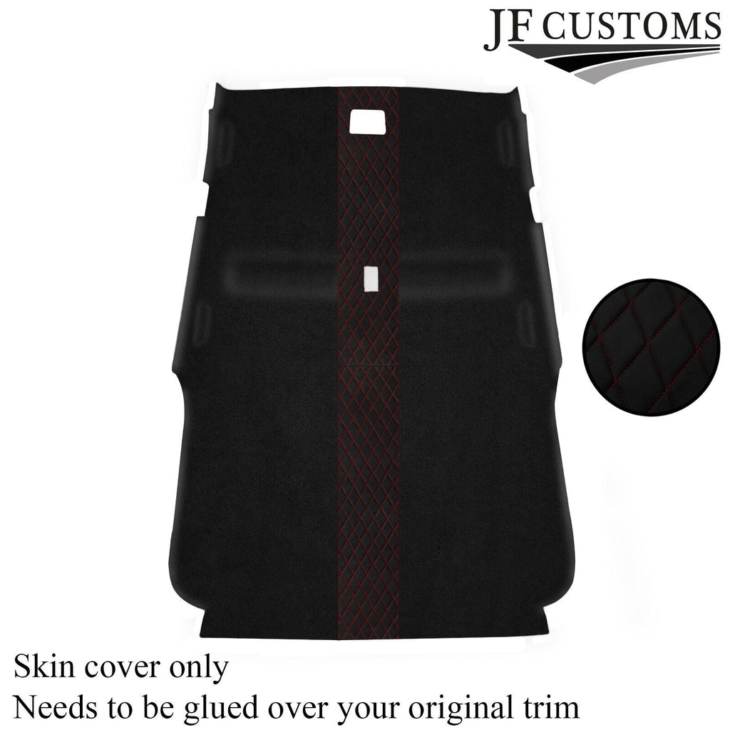 DSG2 D RED STITCH SUEDE HEADLINER COVER FOR LAND ROVER FREELANDER 1 97-06