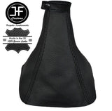 BLACK STITCH REAL LEATHER GEAR GAITER FITS VAUXHALL OPEL ASTRA J MK6 2009-2015