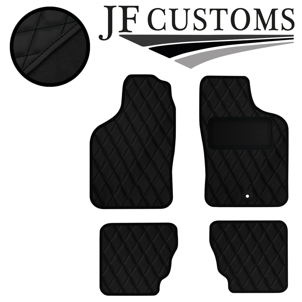 BLACK DIAMOND VINYL 4X TAILORED FLOOR CARPETS FOR SAAB 900 CONVERTIBLE 94-98 JF1
