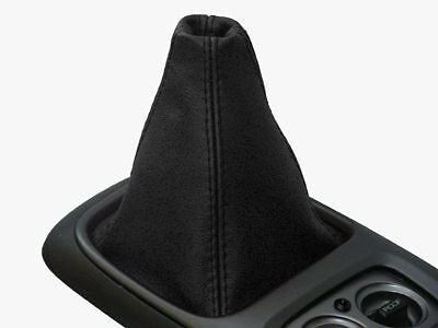 FITS HONDA S2000 BLACK  LEATHER GEAR GAITER BLACK STITCH CUSTOM NEW MADE IN UK