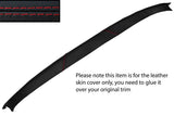 RED STICH REAR PARCEL SHELF PANEL SKIN COVER FITS ROVER P6 2000 2200 SC TC V8
