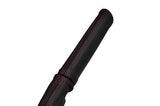 red stitch FITS CITROEN PICASSO XSARA 99-07  LEATHER HANDBRAKE HANDLE COVER ONLY