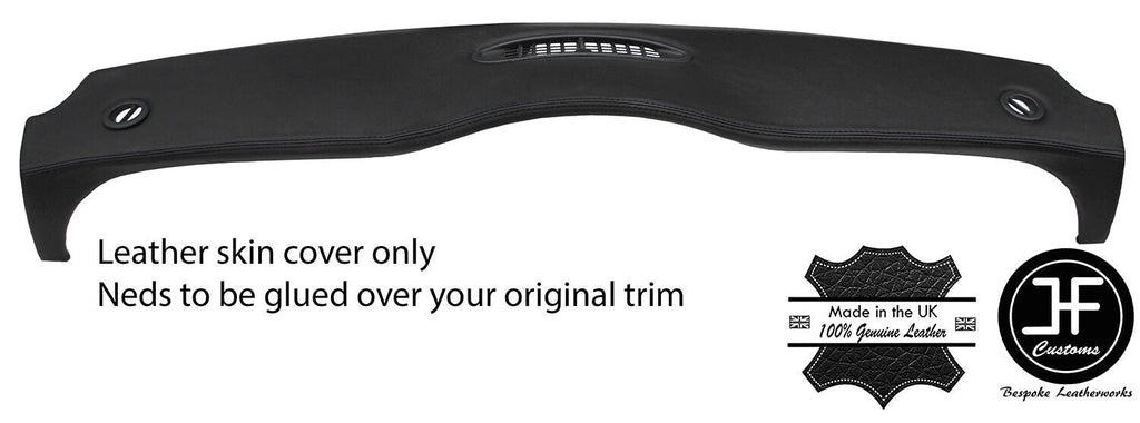 BLACK & BLACK TOP DASHBOARD LEATHER COVER FOR BMW MINI R50 R53 01-06 STYLE 2