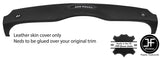 BLACK & BLACK TOP DASHBOARD LEATHER COVER FOR BMW MINI R50 R53 01-06 STYLE 2