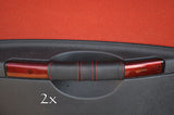 FITS  CITROEN C2  2X DOOR HANDLE COVERS red st CUSTOM NEW MADE IN UK