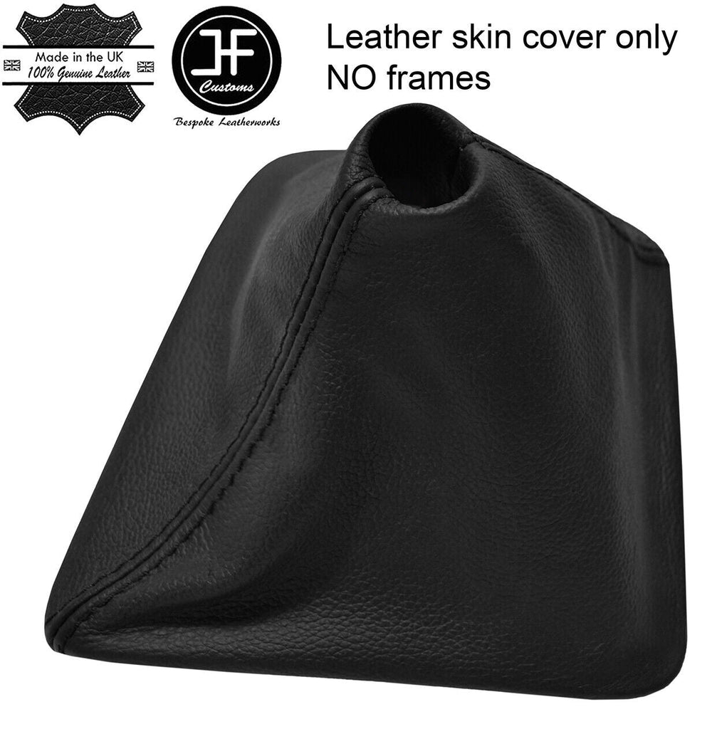 BLACK TOP GRAIN REAL LEATHER MANUAL GEAR GAITER FITS RENAULT KANGOO 2 2008-2016