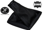 BLACK STITCH MANUAL LEATHER GEAR GAITER FITS VAUXHALL OPEL VECTRA B 1995-2002