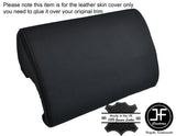 BLACK STITCH REAR SEAT ARMREST LEATHER COVERS FITS MERCEDES S CLASS W221 06-13