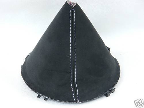 FITS NISSAN 350Z GEAR GAITER BLACK SUEDE QUALITY  02-2008 CUSTOM NEW MADE IN UK