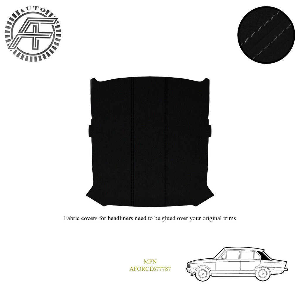 LUXE SUEDE HEADLINER COVER FITS TRIUMPH DOLOMITE 4 DOOR SEDAN 1972-1980