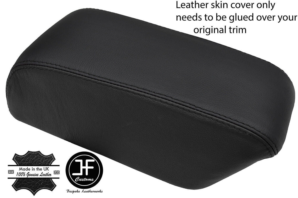 BLACK & BLACK ARMREST LEATHER COVER FOR MITSUBISHI SHOGUN CHALLENGER SPORT