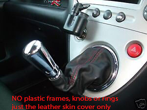 FITS HONDA CIVIC TYPE R GEAR GAITOR GATOR RED STITCH LEATHER CUSTOM NEW