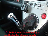 FITS HONDA CIVIC TYPE R GEAR GAITOR GATOR RED STITCH LEATHER CUSTOM NEW