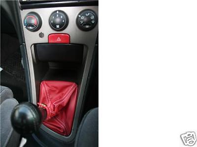 FITS ALFA ROMEO GTV/SPIDER GEAR+HANDBRAKE GAITOR GAITER RED CUSTOM NEW
