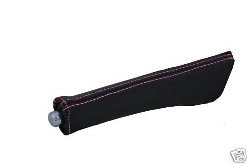 FITS PEUGEOT 306 HANDBRAKE COVER GAITER LEATHER PINK ST CUSTOM NEW MADE IN UK
