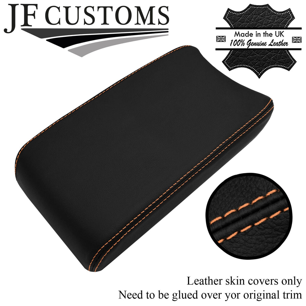 BEIGE STITCH LEATHER ARMREST LID COVER FITS MITSUBISHI ECLIPSE CROSS 17-21