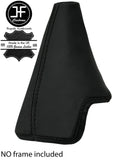 BLACK STITCH TOP GRAIN LEATHER GEAR GAITER FOR RENAULT ALPINE A610 GTV V6