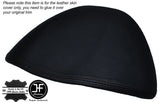 BLACK  STICH INSTRUMENT HOOD TRIM LEATHER COVER FITS VAUXHALL ZAFIRA C 12-16