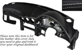 WHITE STITCH DASH DASHBOARD LEATHER SKIN COVER FITS MITSUBISHI GTO 3000GT 92-99