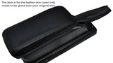 BLACK STITCH ARMREST SKIN COVER & HANBRAKE GAITER FITS FORD CORTINA MK3 EARLY