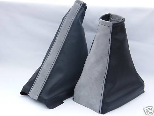 FITS ASTRA MK5 H  LEATHER PU SUEDE GAITERS 2004 TO 2008 NEW CUSTOM NEW