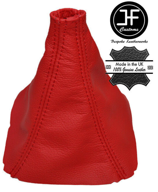 RED LEATHER HI-LOW TRANSFER BOOT GAITER FITS TOYOTA HILUX 2006-2011 CUSTOM NEW