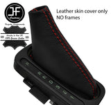 RED STITCH AUTO AUTOMATIC LEATHER GEAR GAITER FITS CHEVROLET IMPALA 00-05