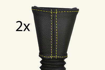 yellow stitch FITS VAUXHALL OPEL HOLDEN ASTRA MK4 G 98-04 2X SEAT BELT COVERS