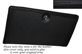 BLACK STITCH GLOVE BOX LID LEATHER SKIN COVER FITS DATSUN 240Z 260Z 280Z 74-78