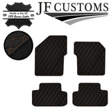 BEIGE DIAMOND STITCH VINYL 4X TAILORED FLOOR MAT CARPETS FOR ALFA 147 01-10